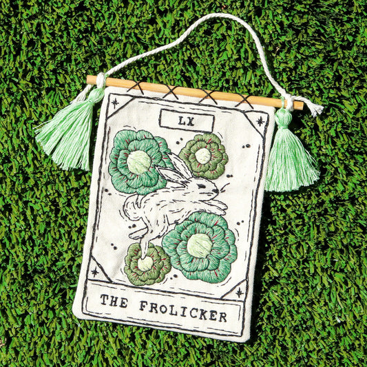 The Frolicker | Tarot Embroidery Pattern