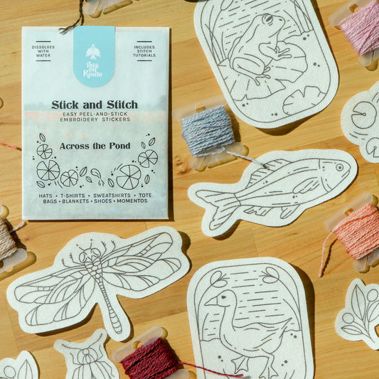 Across the Pond Stick & Stitch Pack