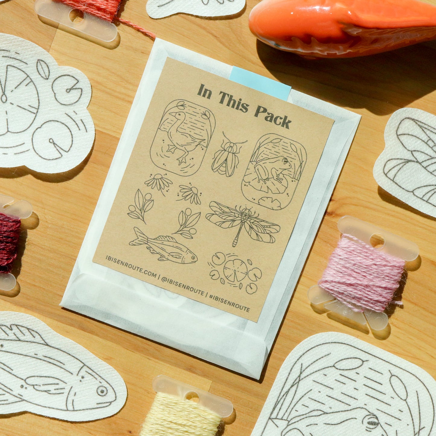 Across the Pond Stick & Stitch Pack