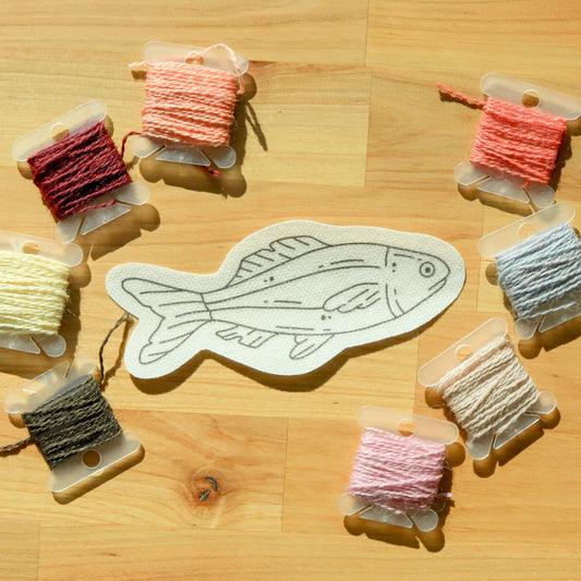 Fish Stick & Stitch Sticker