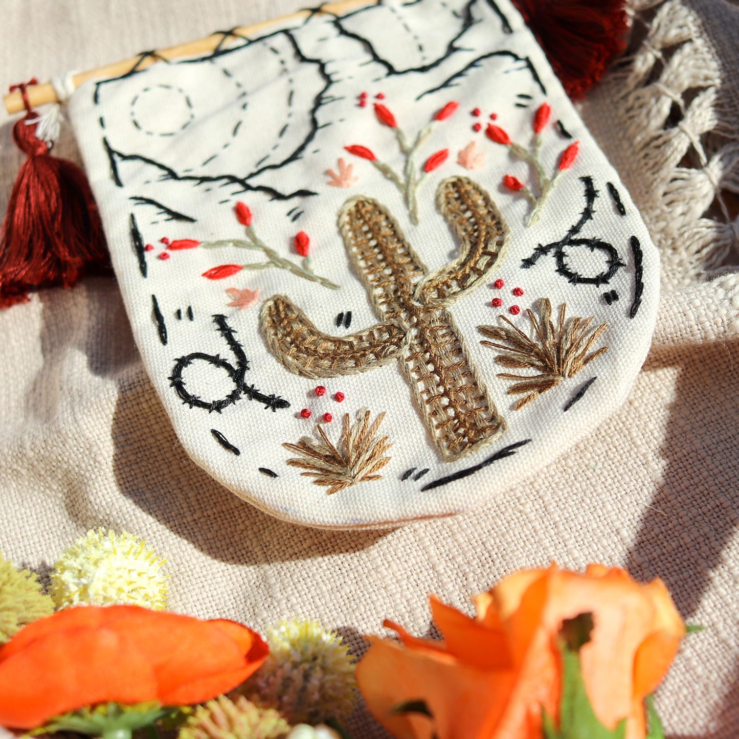 The Desert Scape | Hand Embroidery Kit